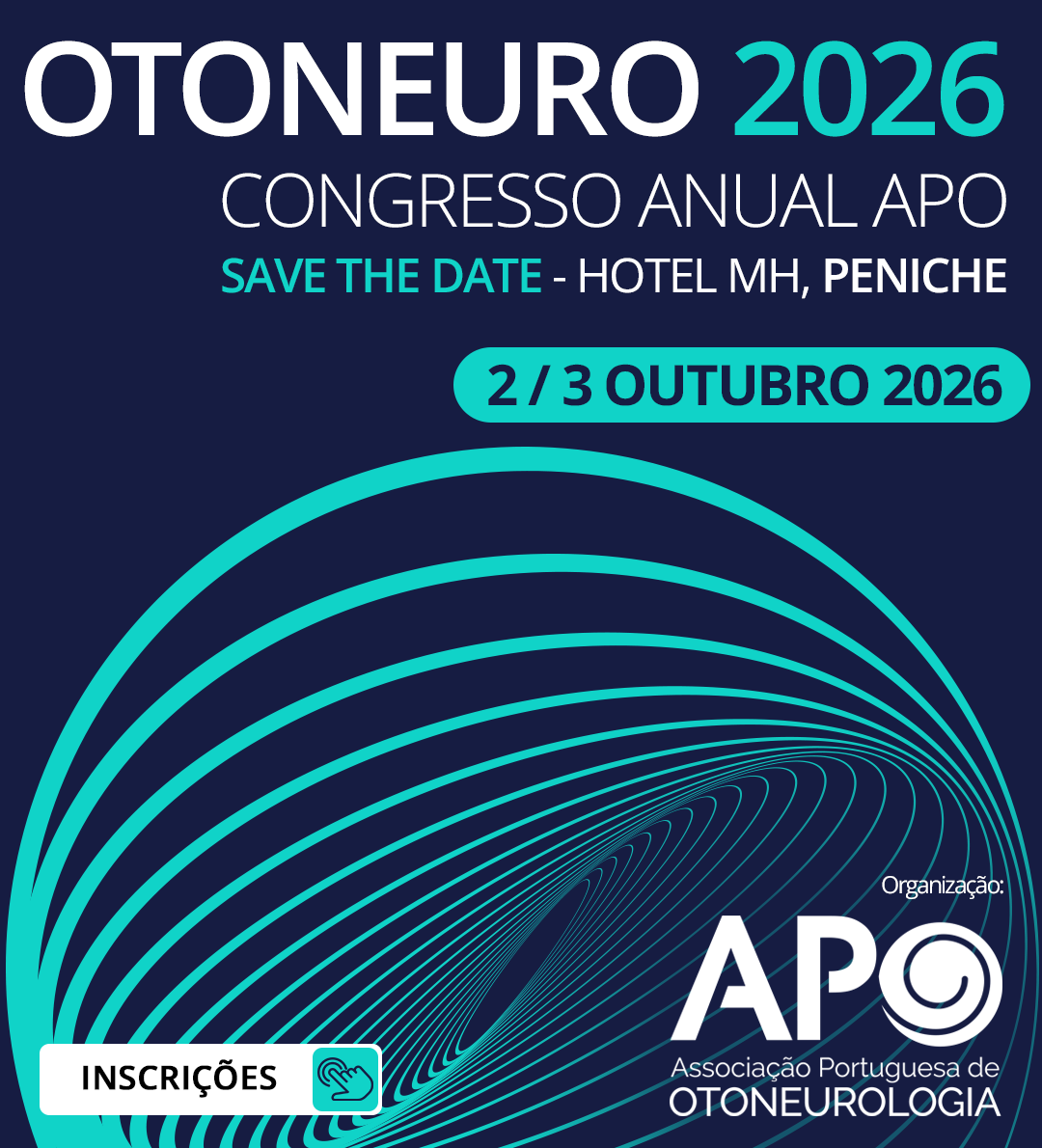OTONEURO 2026 - 2 / 3 OUTUBRO 2026 - INSCRIÇÕES